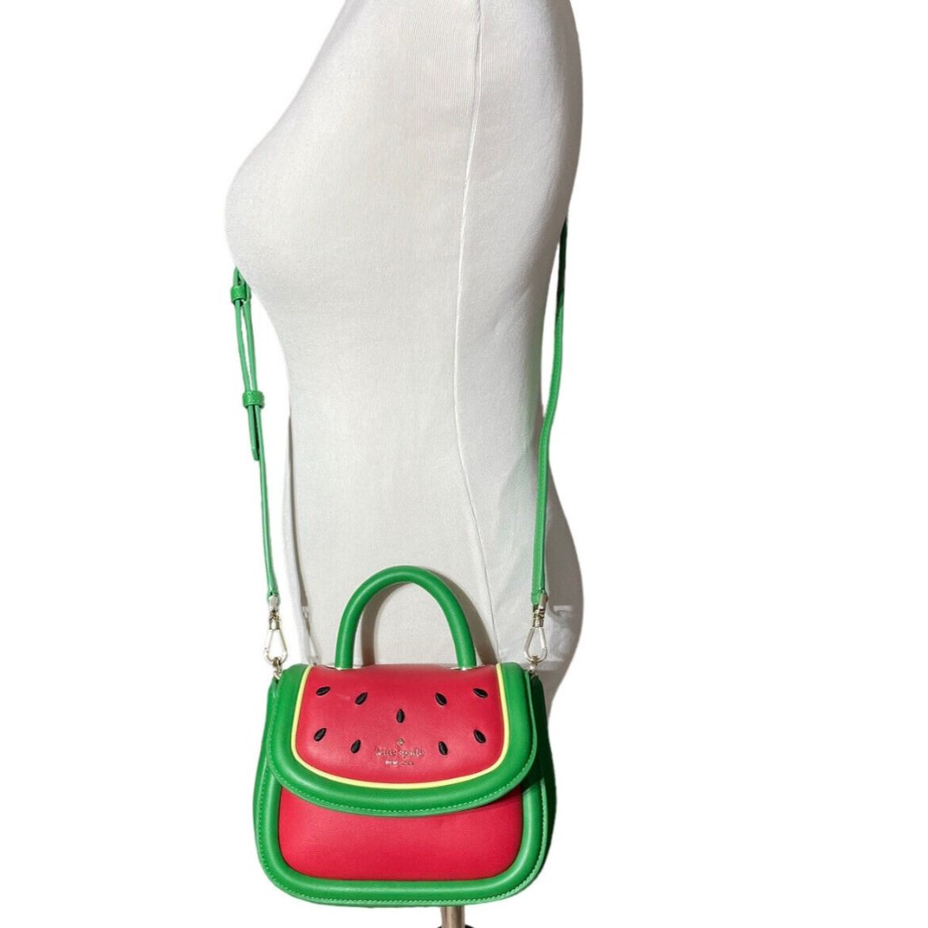 Kate Spade Kb706 Puffy Watermelon Mini Top Handle Crossbody